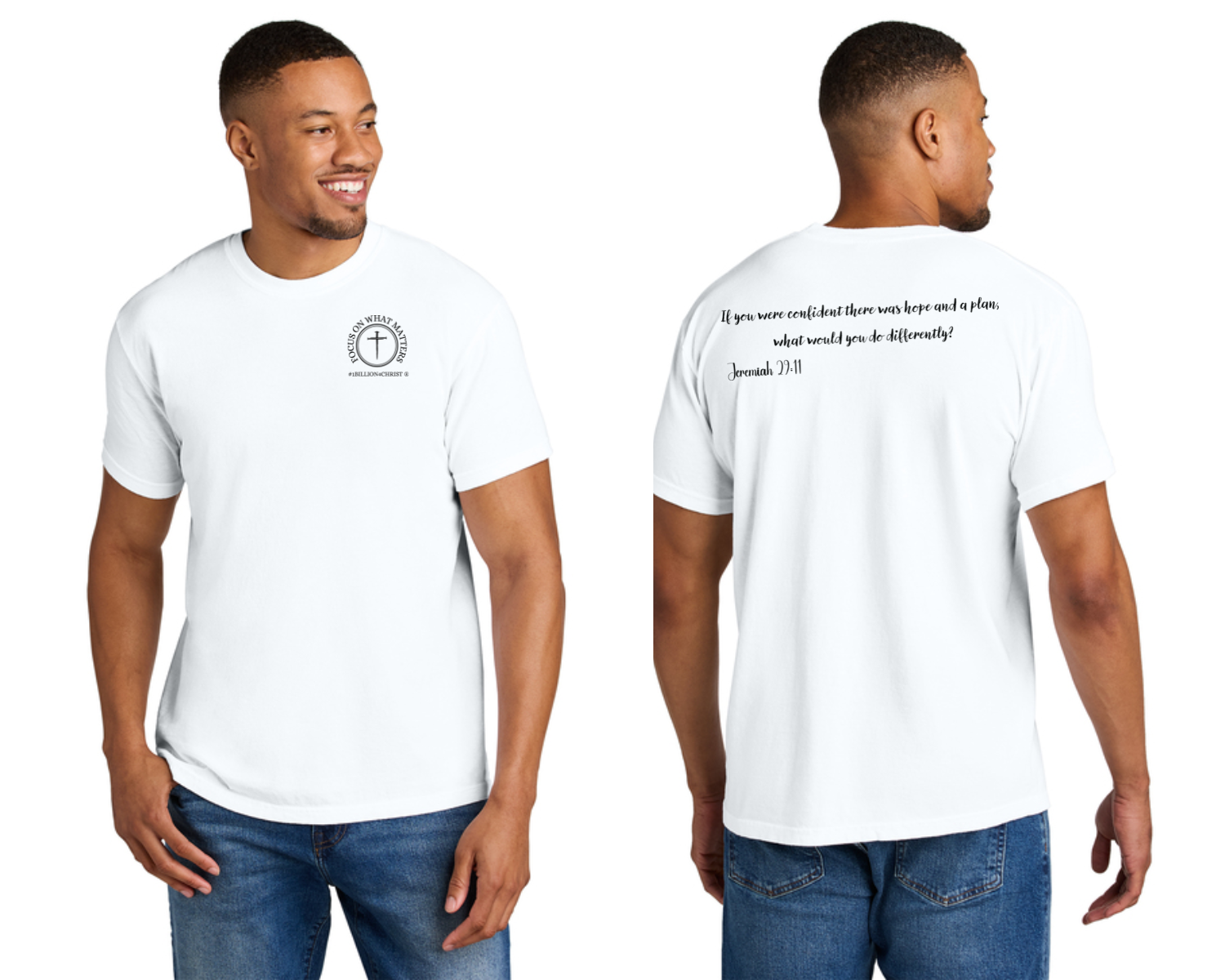 Jeremiah 29:11 Unisex Comfort Colors Tee