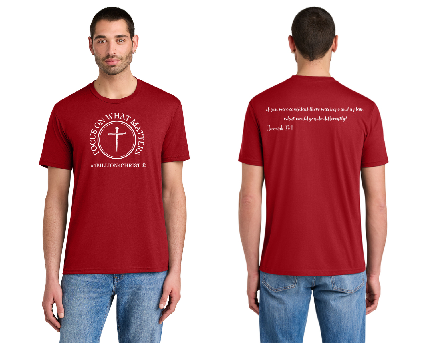 Jeremiah 29:11 Unisex Triblend Tee