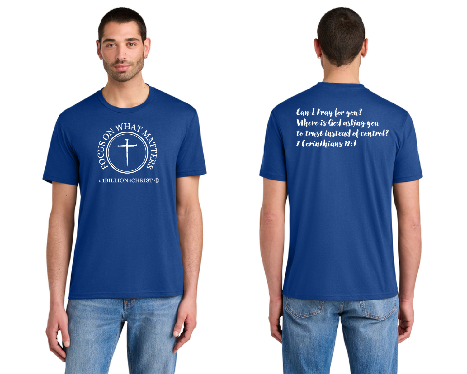 Can I Pray For You? Corinthians Unisex Triblend Tee