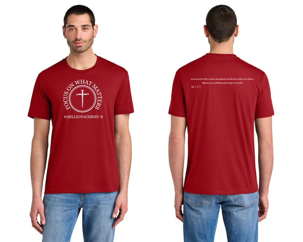 John 3: 16-17 Unisex Triblend Tee